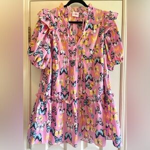 BuddyLove Ensley Short Dress - Feelin’ Butterflies
